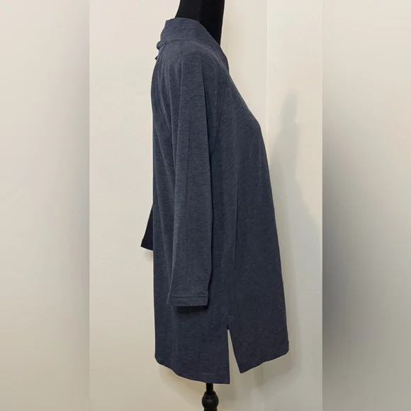 J. Jill Purejill Heather Blue Tunic- NWT - Picture 2 of 8